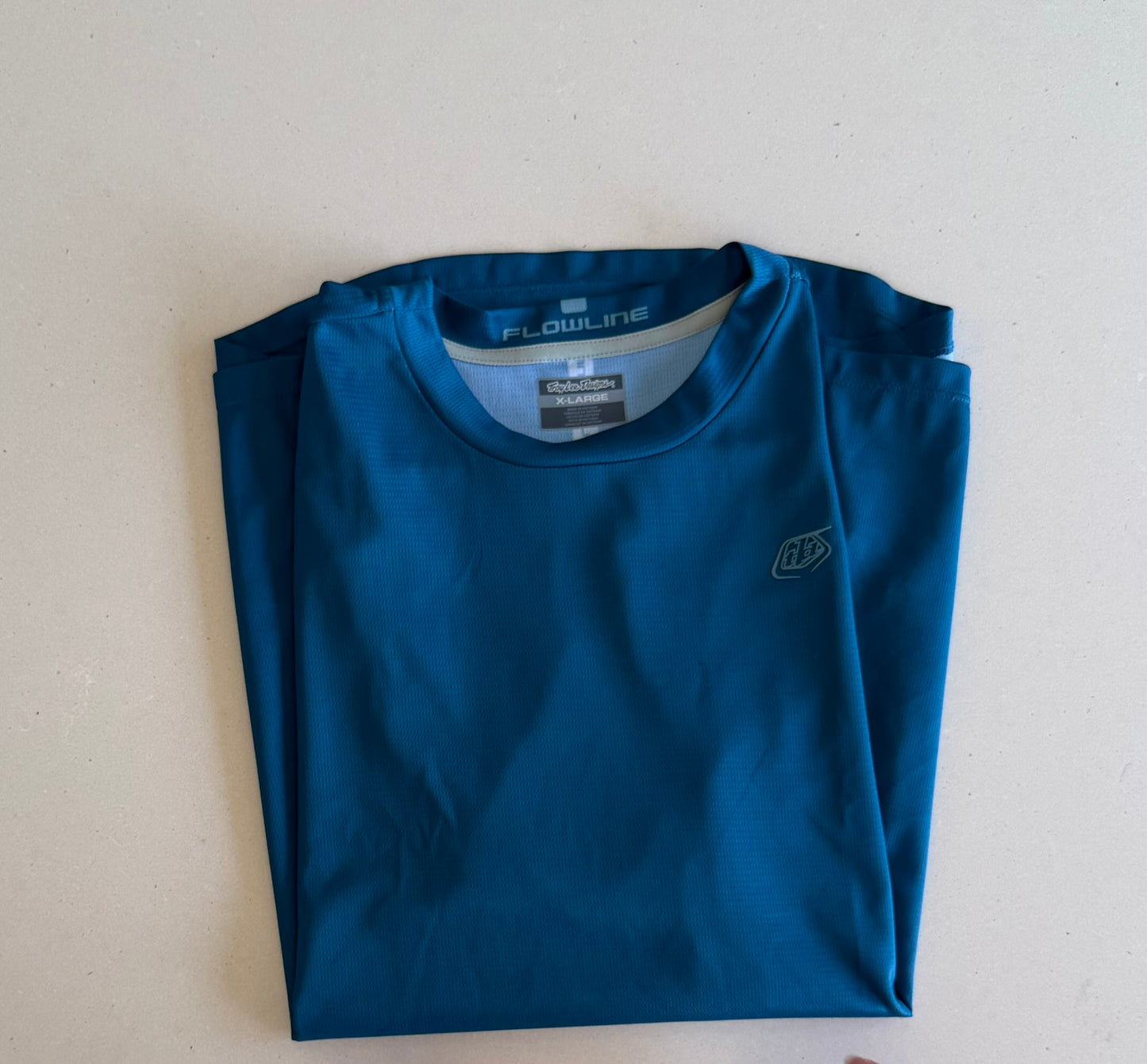 Troy Lee Designs Flowline Short Sleeve Jersey Slate Blue