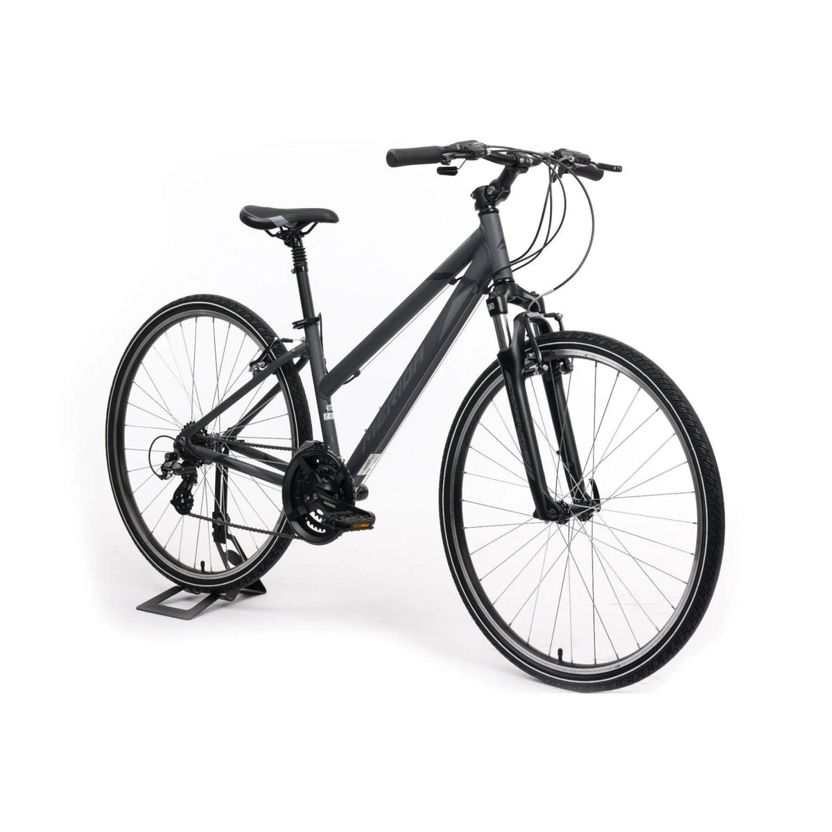 MERIDA Crossway 10 V Hybrid Bike Silk Anthracite/Grey/Black