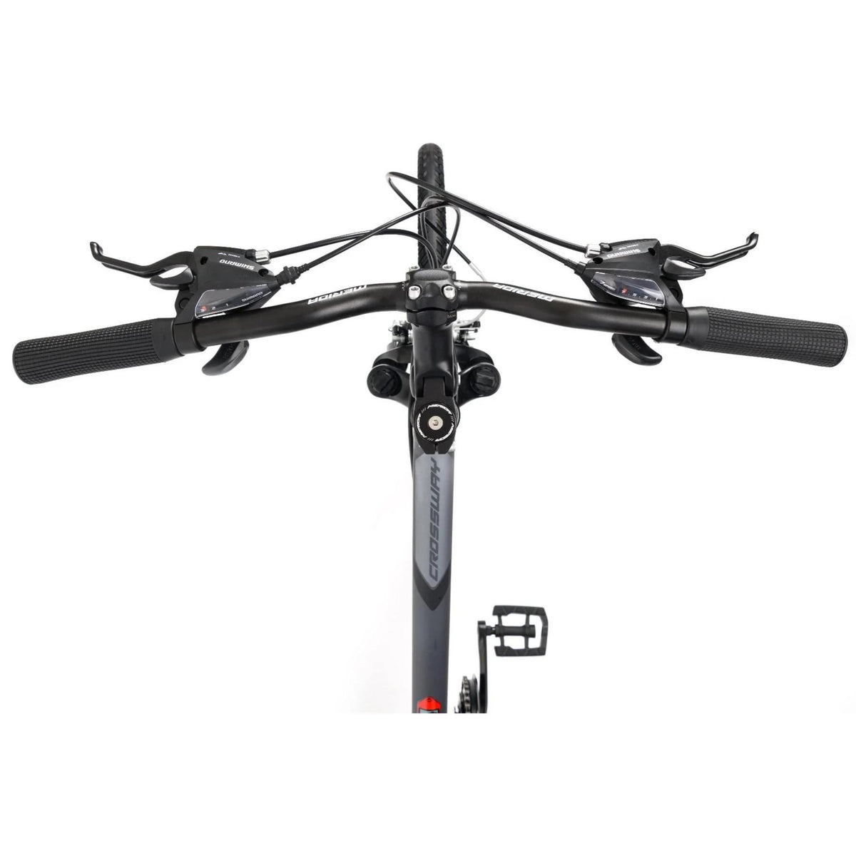 MERIDA Crossway 10 V Hybrid Bike Silk Anthracite/Grey/Black