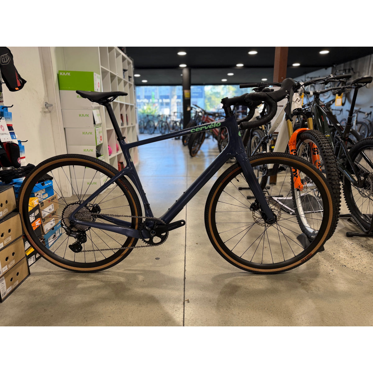 CERVELO Aspero GRX Bike Woodsmoke