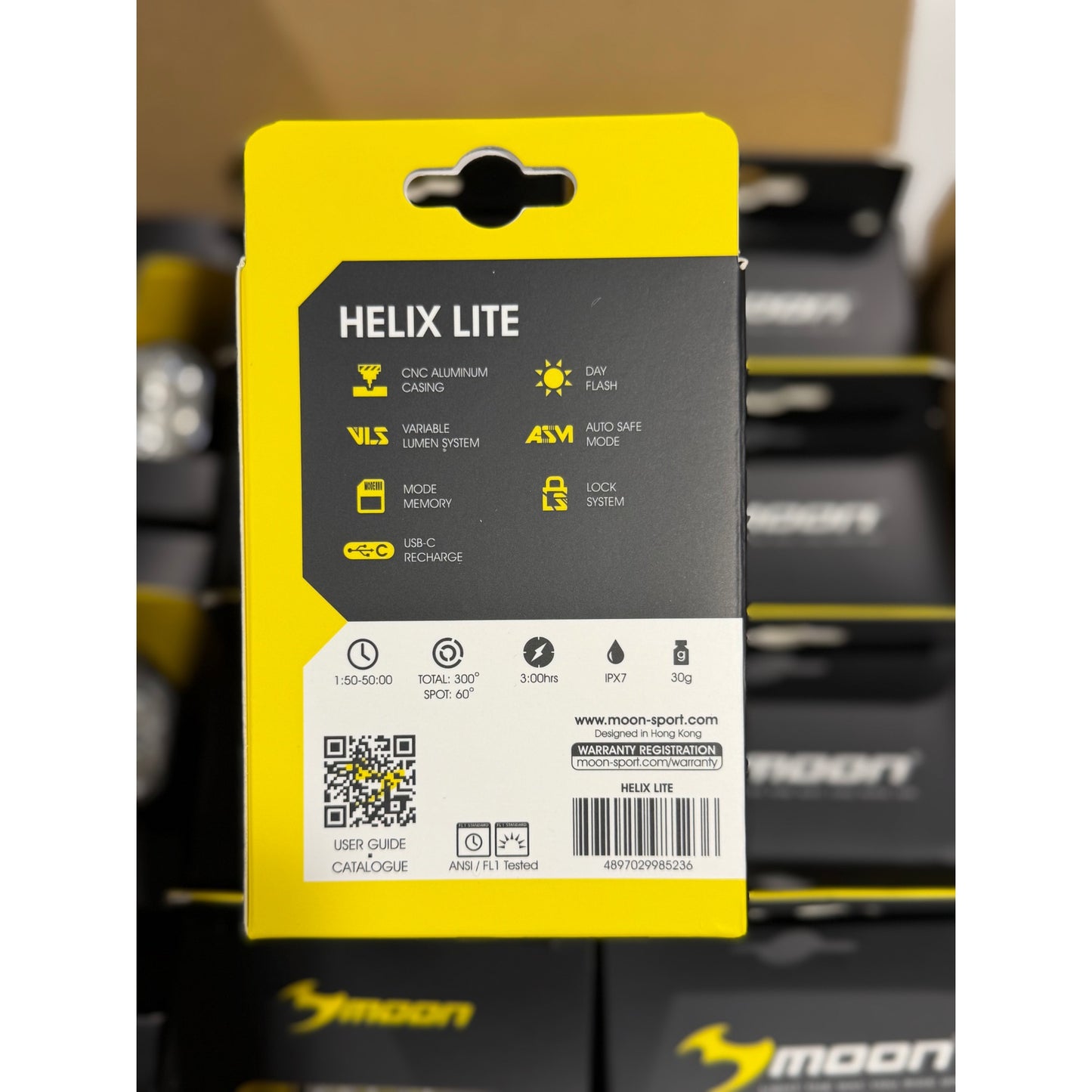 MOON Helix Lite REAR Light 100 Lumen