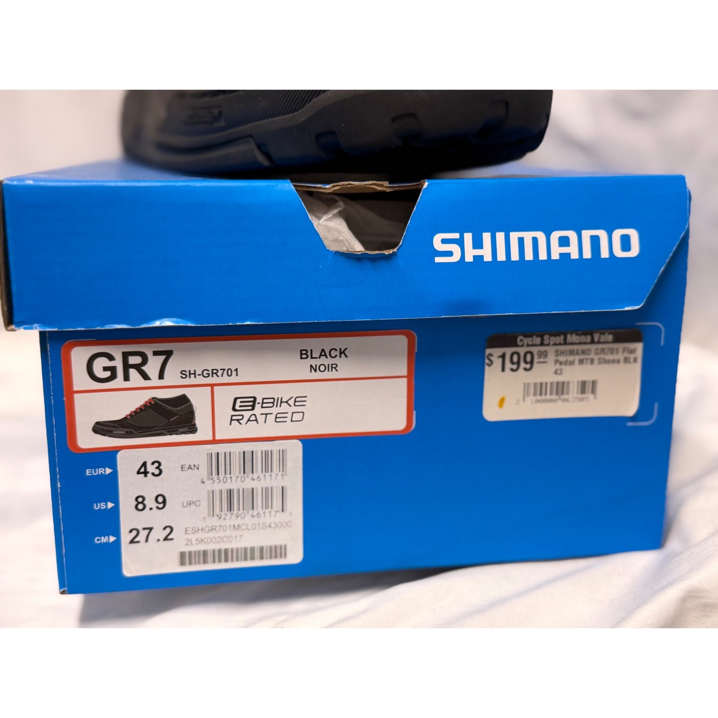 SHIMANO GR701 Flat Pedal MTB Shoes EU43
