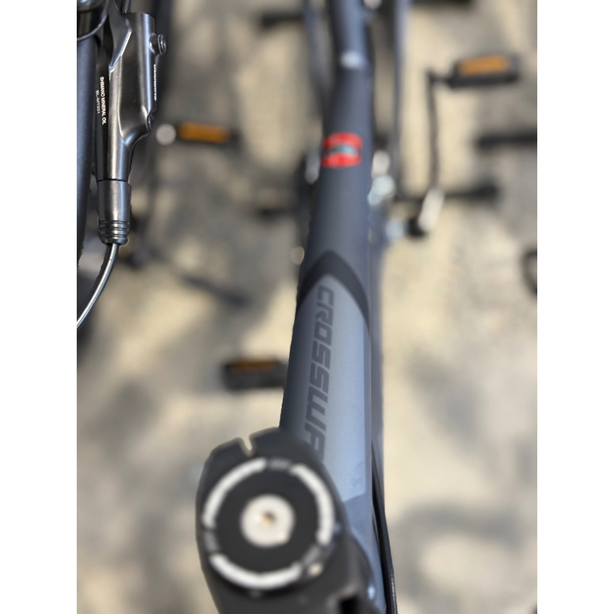 MERIDA Crossway 10 V Hybrid Bike Silk Anthracite/Grey/Black