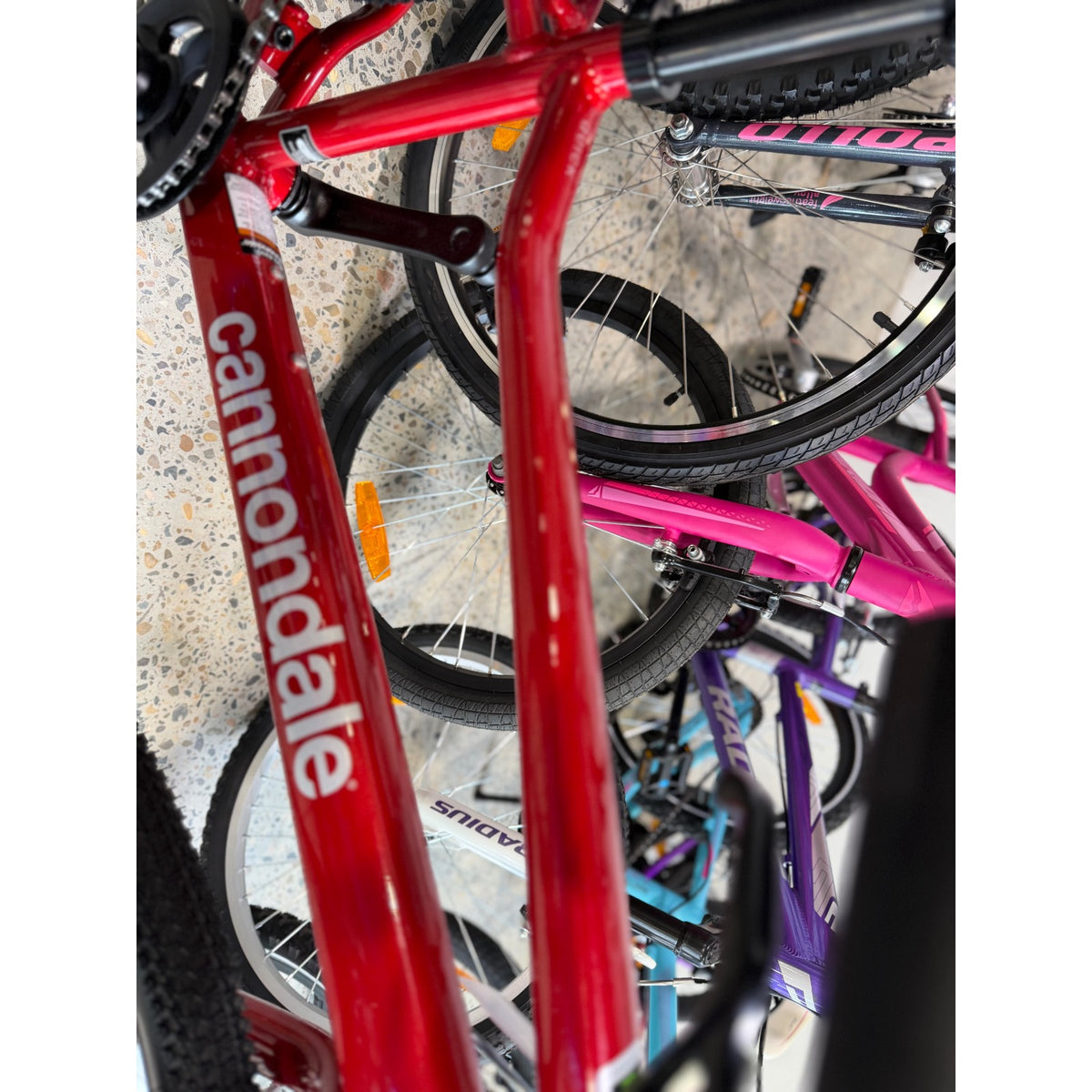 CANNONDALE Kids Quick 24 Bike Metallic Red