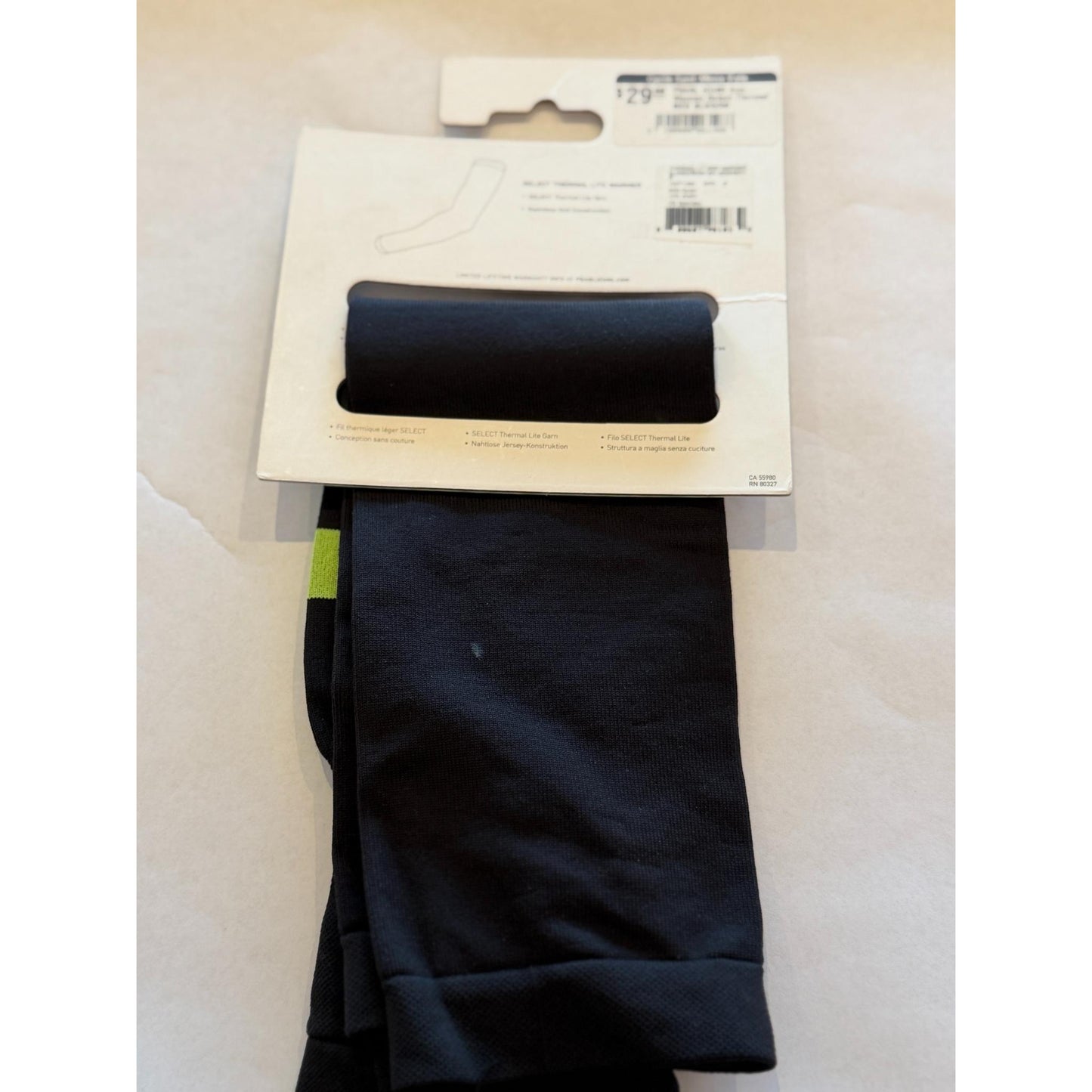PEARL IZUMI Select Thermal Lite Warmer Black & Green