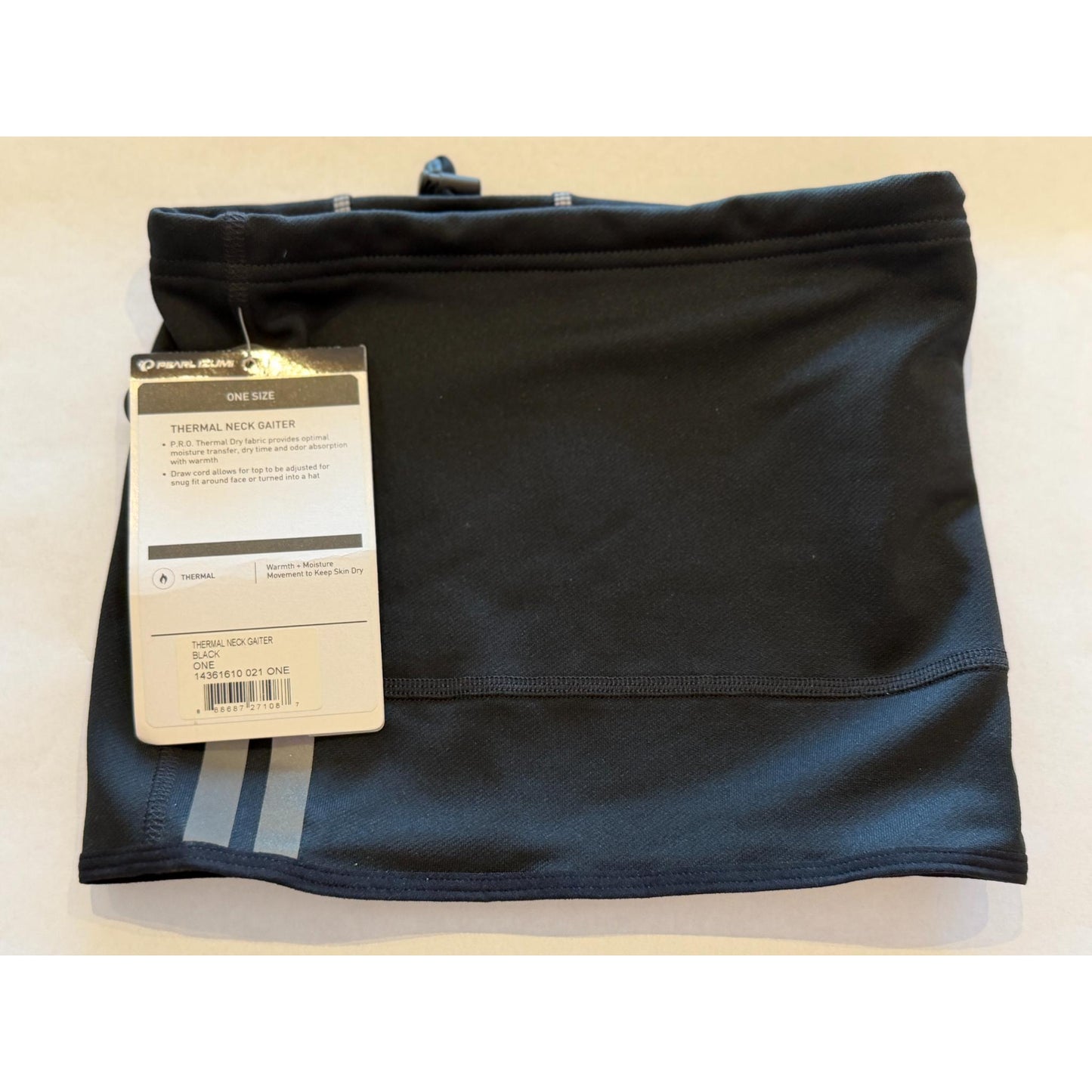 PEARL IZUMI Thermal Neck Gaiter Black