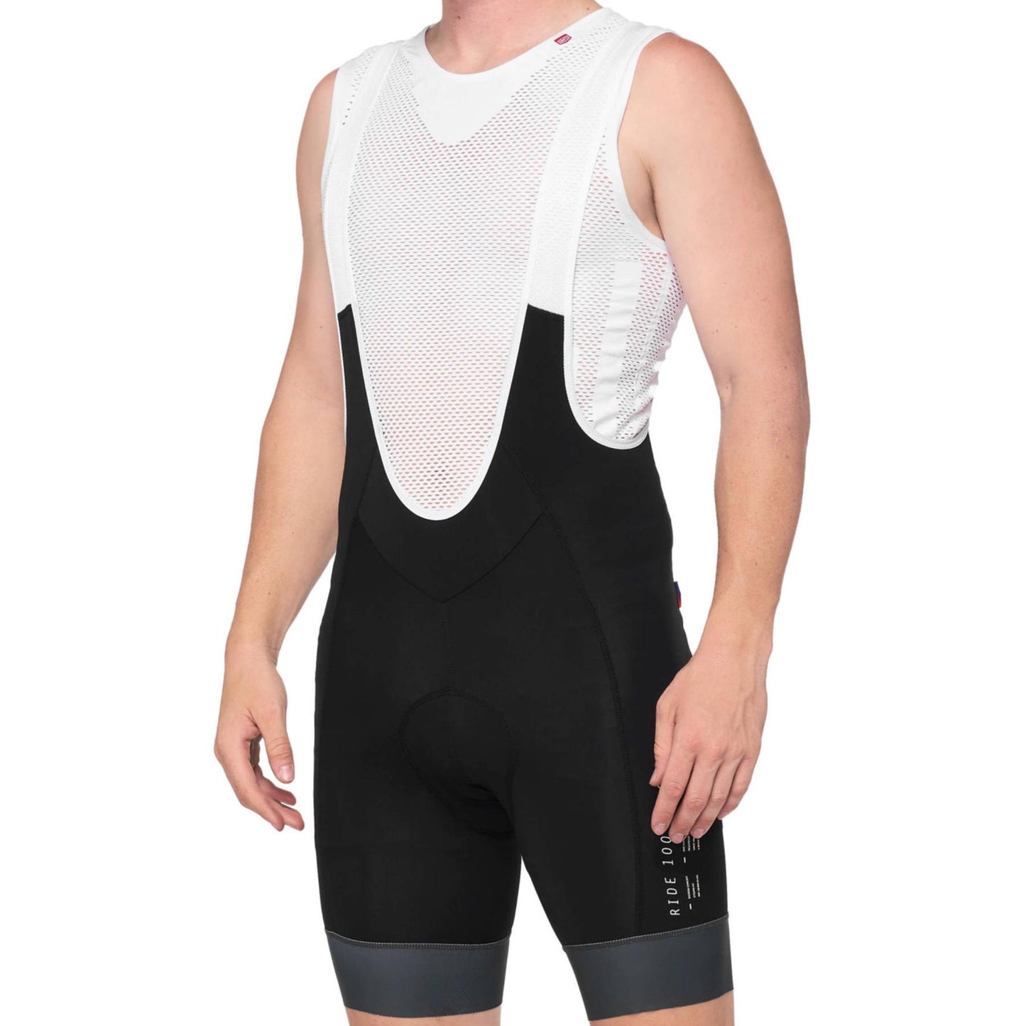 100% Exceeda Bibshort Black