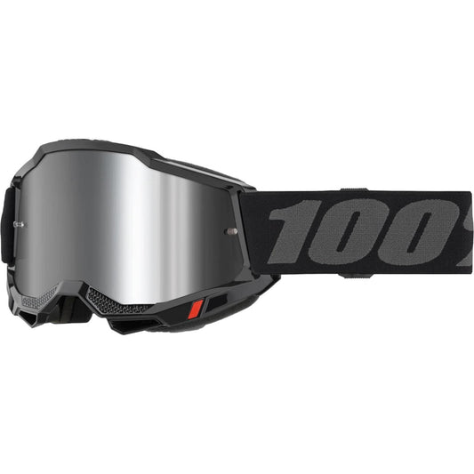 100% Accuri 2 Youth Goggle Black Mirror Silver