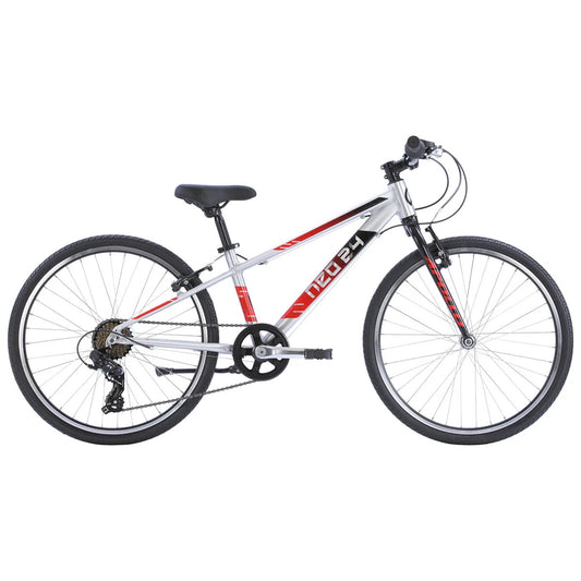 NEO+ 24" 7 Speed Bike Black Red Fade