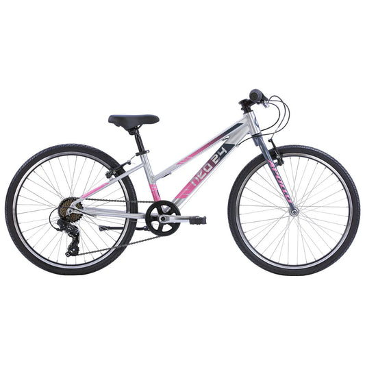 NEO+ 24" 7 Speed Bike Charcoal Pink Fade
