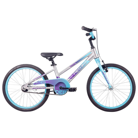 NEO+ Single Speed 20" Bike Ice Blue Purple Fade