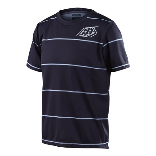 Troy Lee Designs Youth Flowline Short Sleeve Jersey Revert Black
