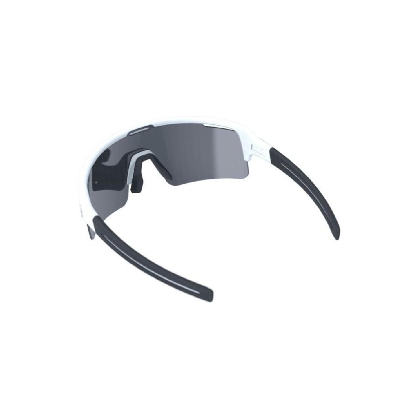 BBB Fuse Sportglasses Matt White/Black Pcsmoke Flash Mirror