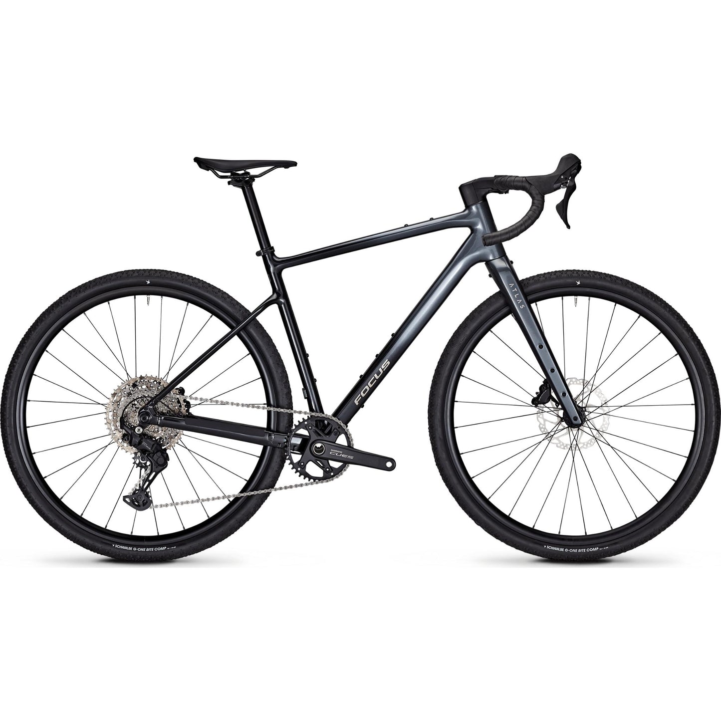 FOCUS Atlas 6.7 Bike Steelgrey Diamondblack Medium