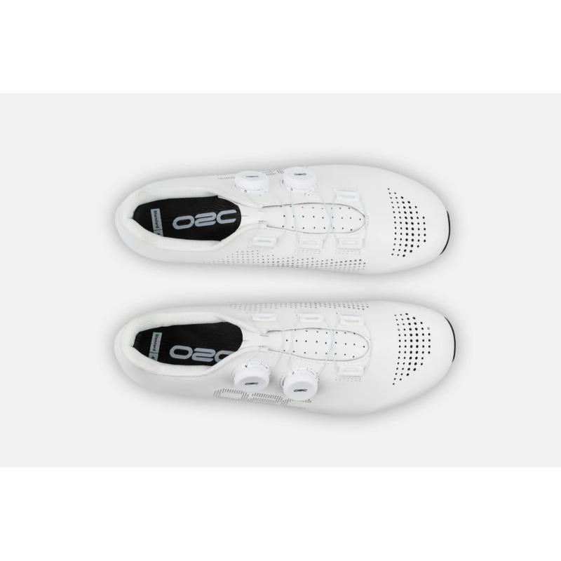 O2C Vector RC1 Carbon Road Cycling Shoes White