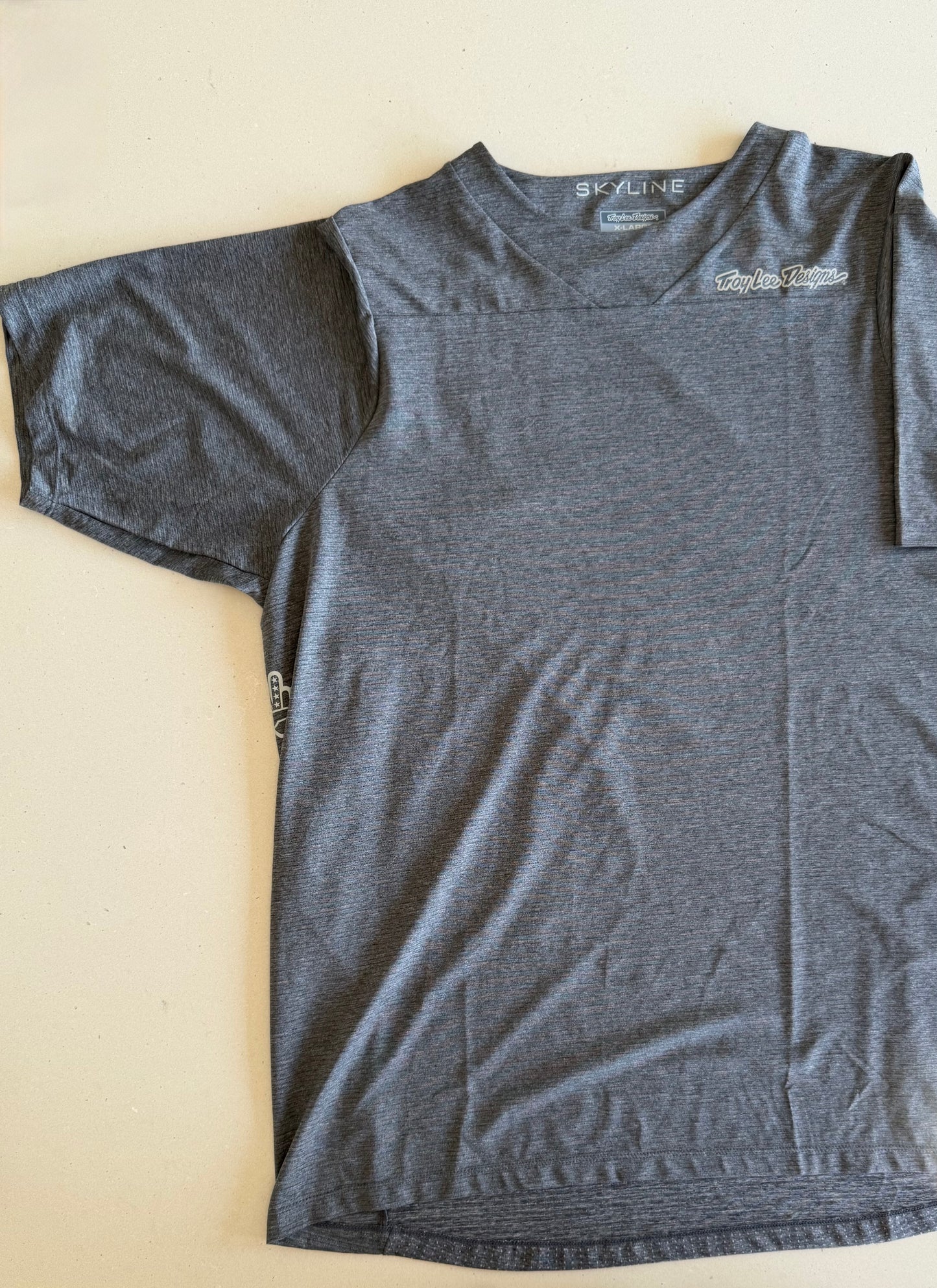 TROY LEE DESIGNS Skyline Short Sleeve Jersey Heather Grey