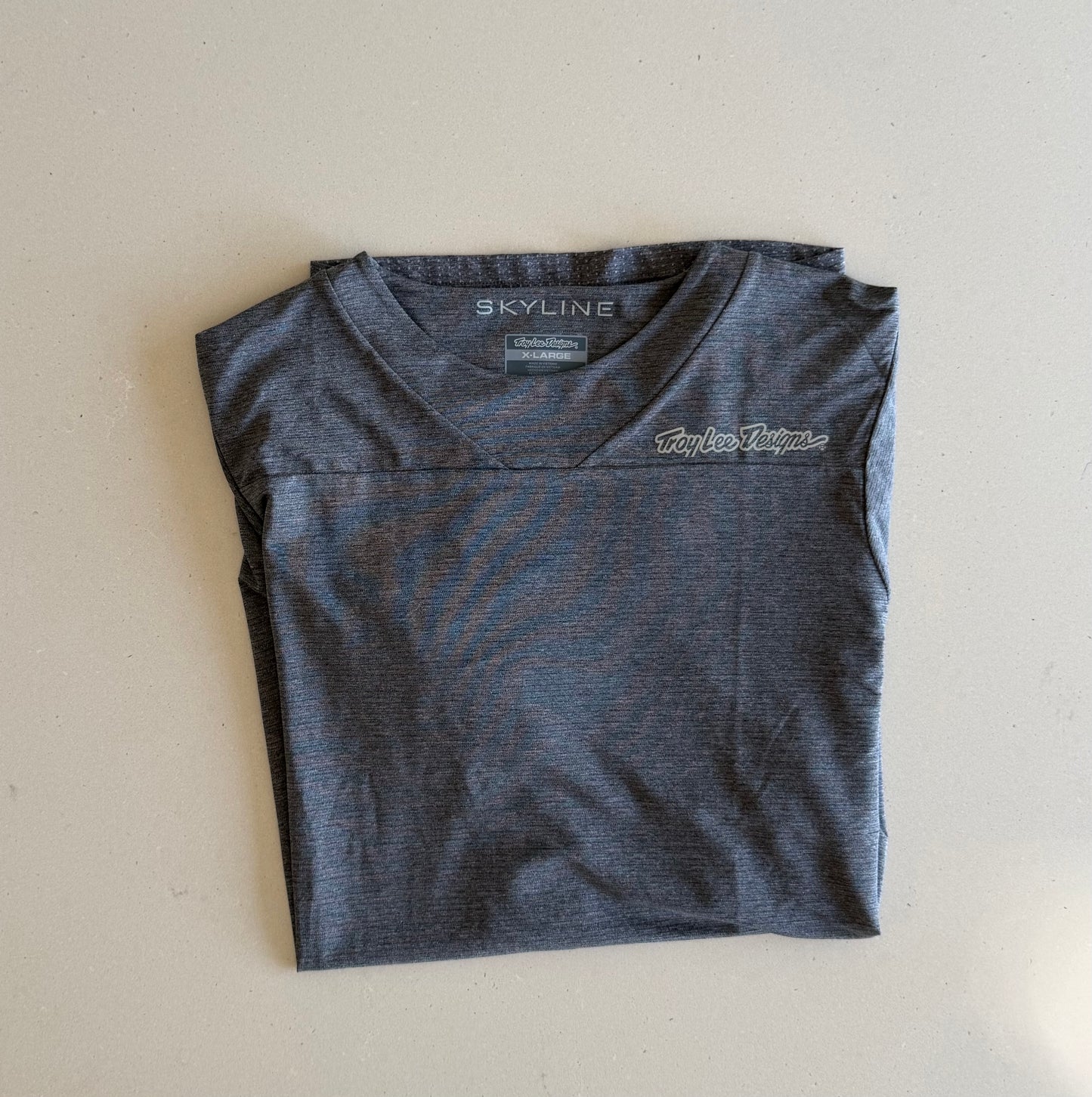 TROY LEE DESIGNS Skyline Short Sleeve Jersey Heather Grey