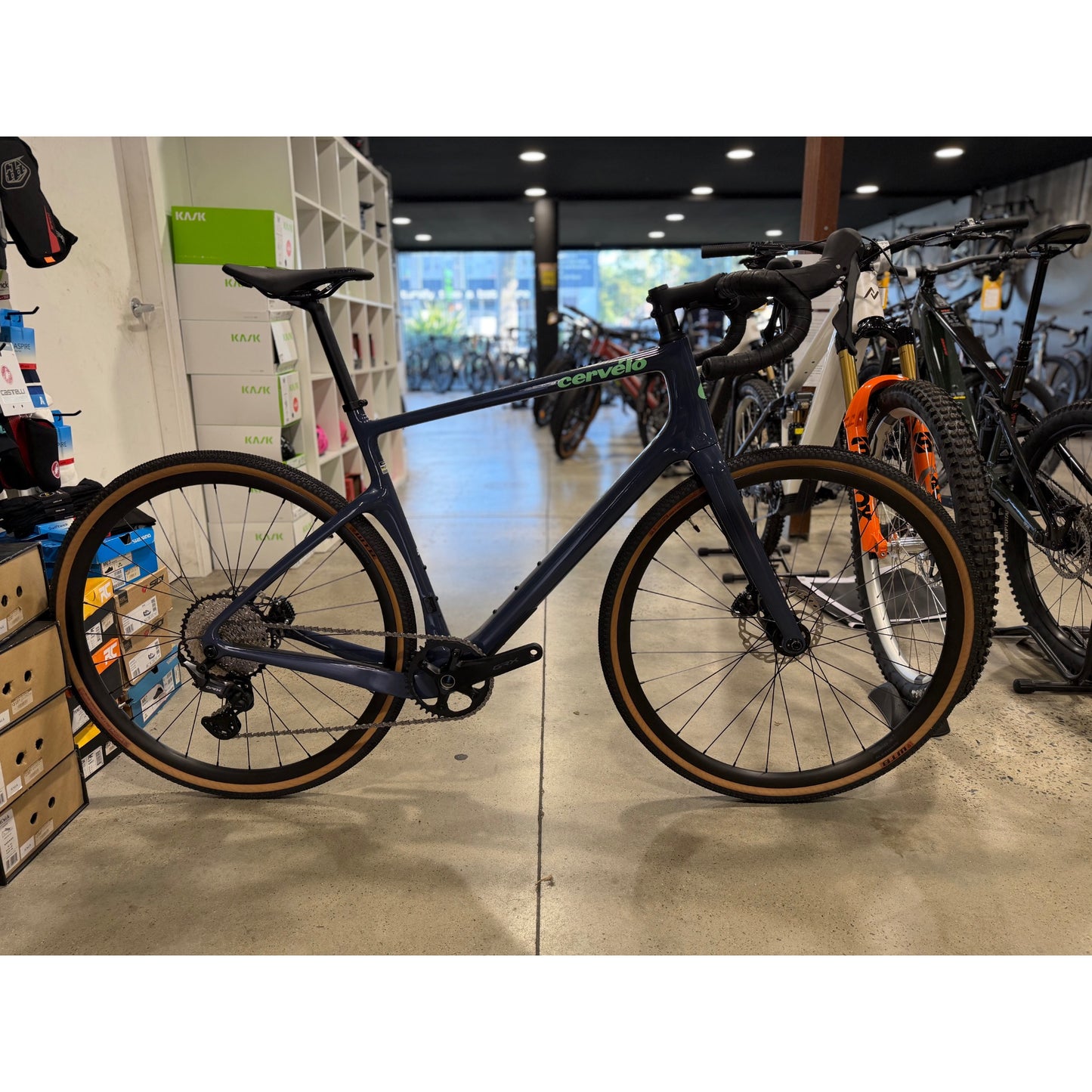 CERVELO Aspero GRX Bike Woodsmoke