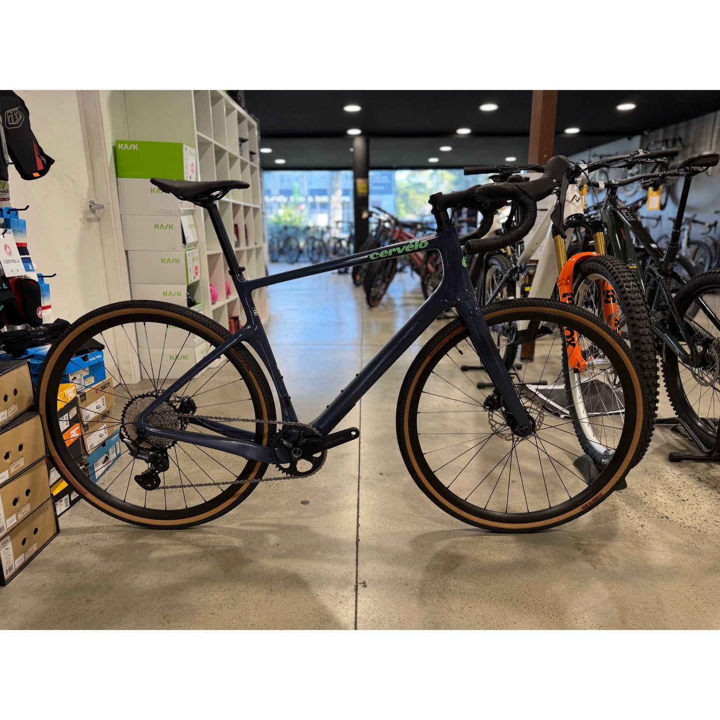CERVELO Aspero GRX Bike Woodsmoke