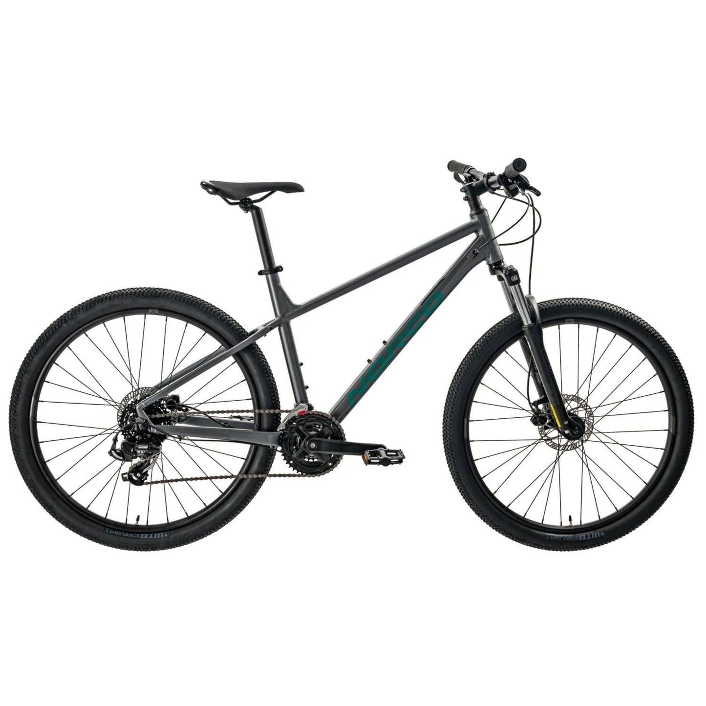 NORCO Storm 4 Hardtail Mountain Bike 27.5'' Charcoal/Jade