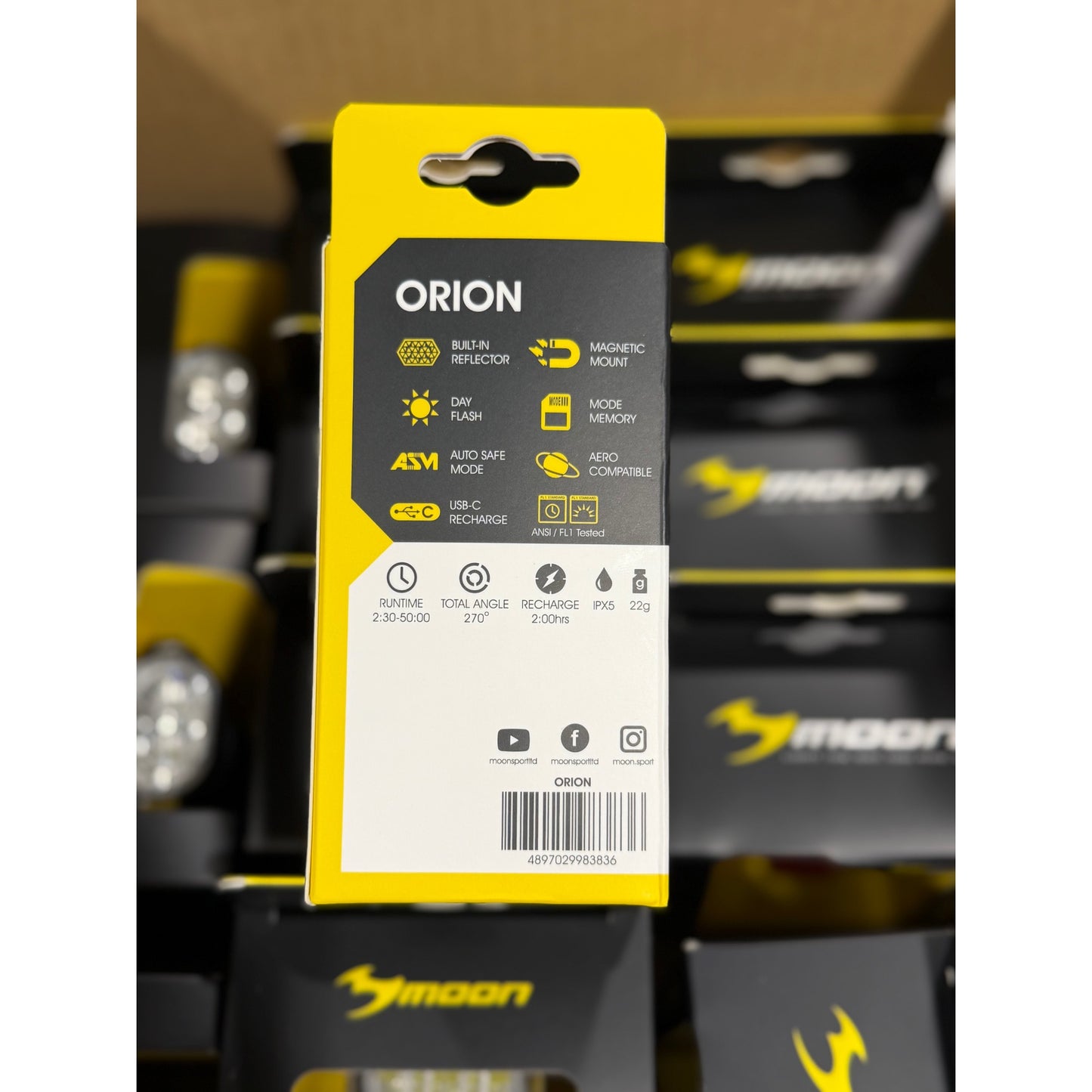 MOON Orion Rear Light 50 Lumen