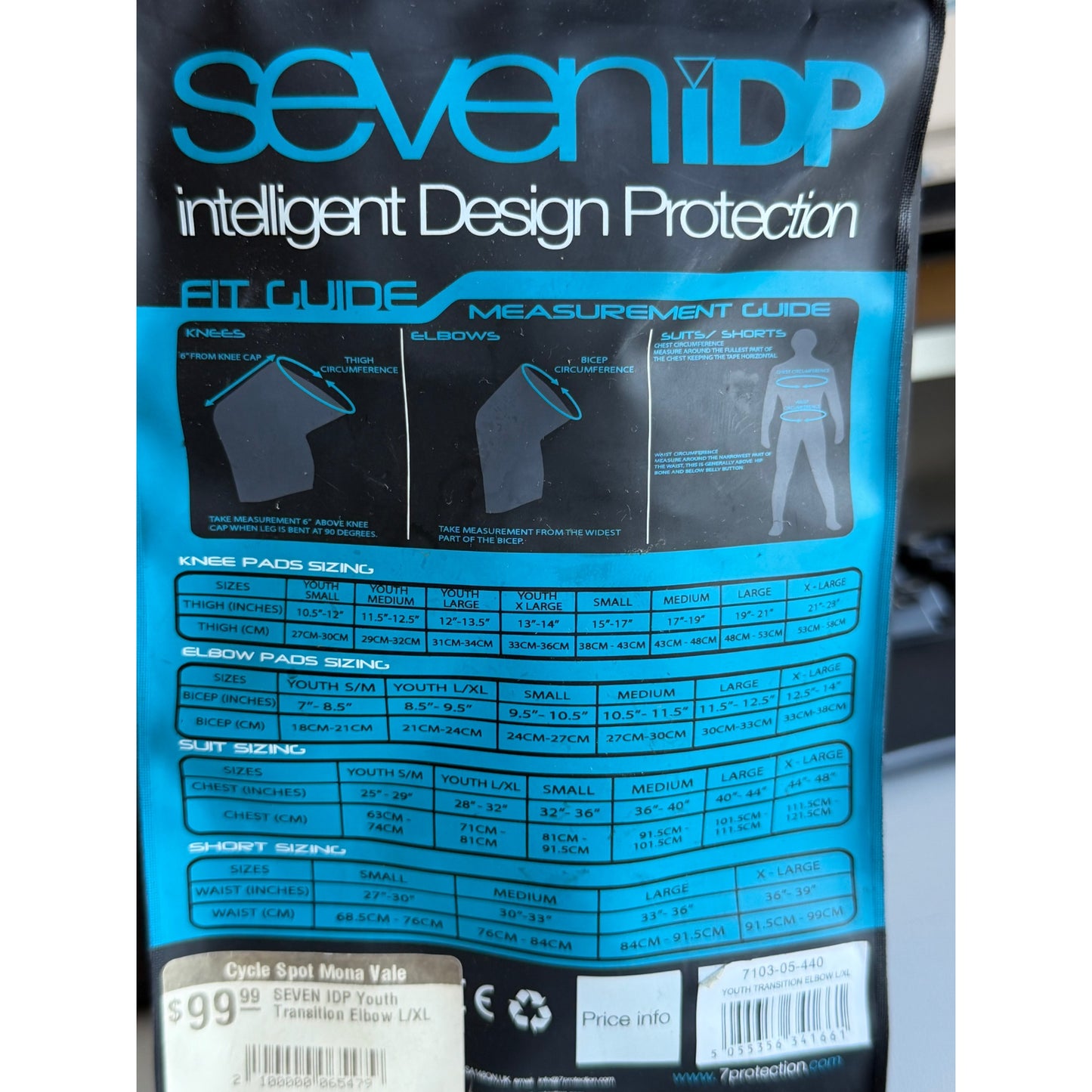 SEVEN IDP Youth Transition Elbow Pads