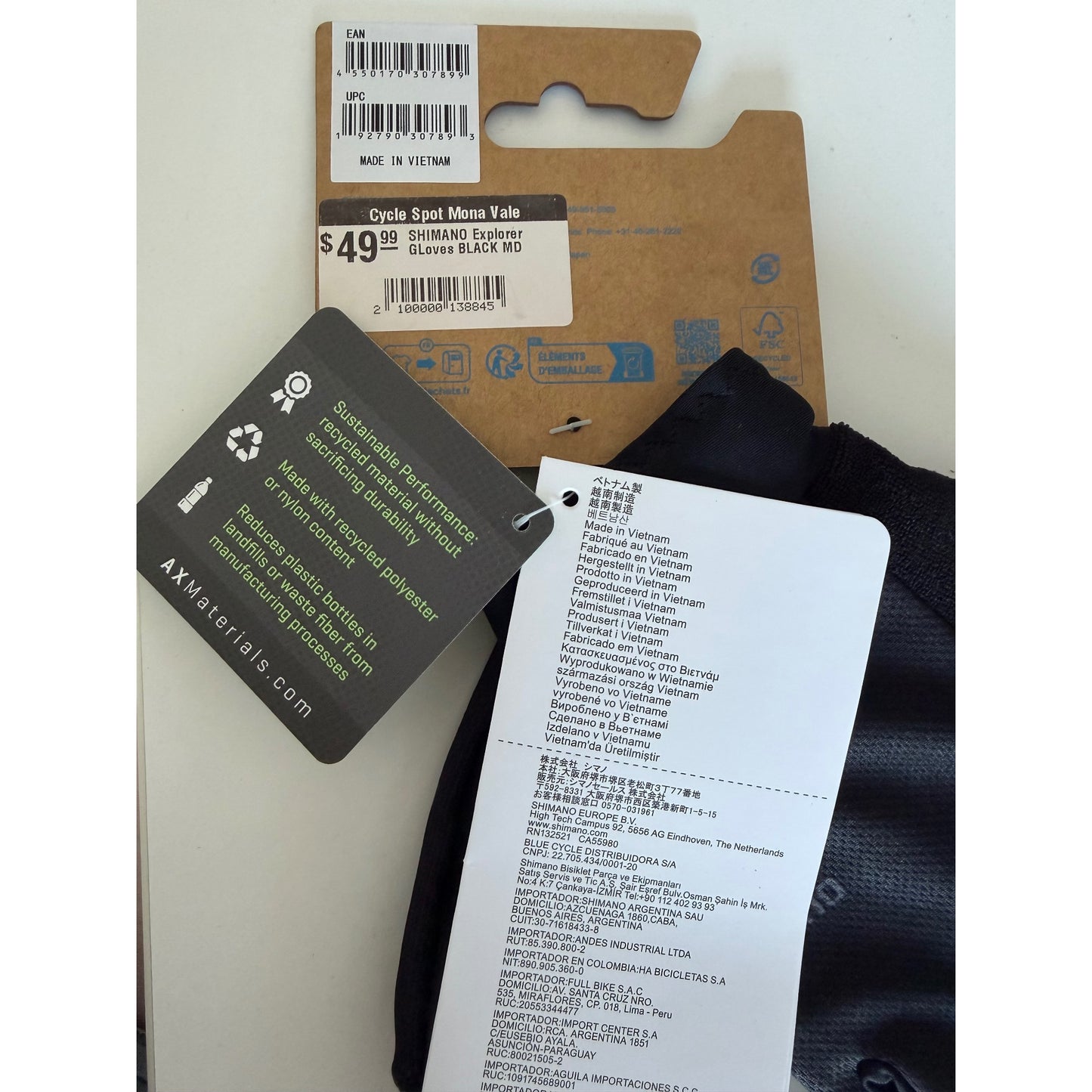 SHIMANO Explorer Fingerless Gloves