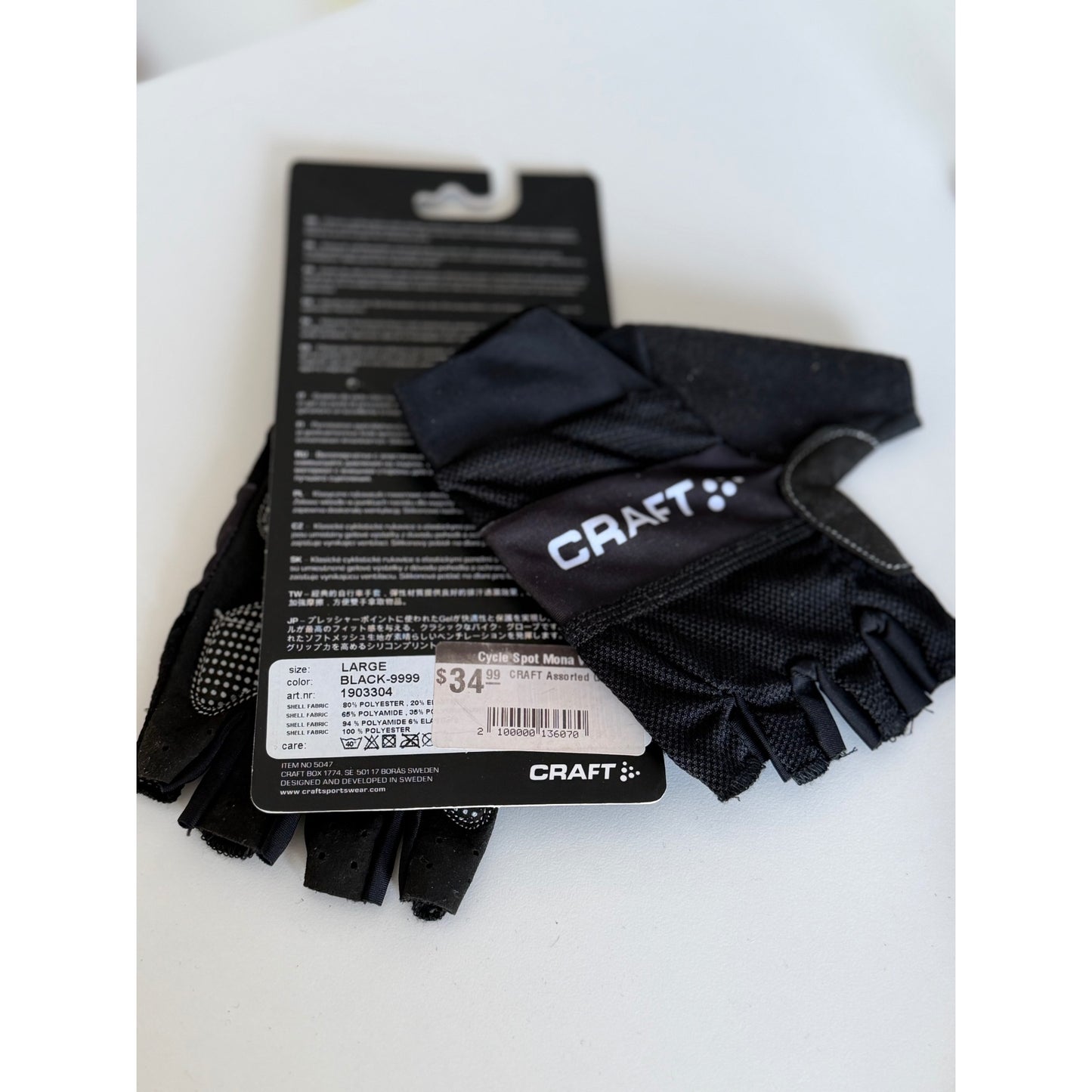CRAFT Stay Cool Classic Fingerless Gloves