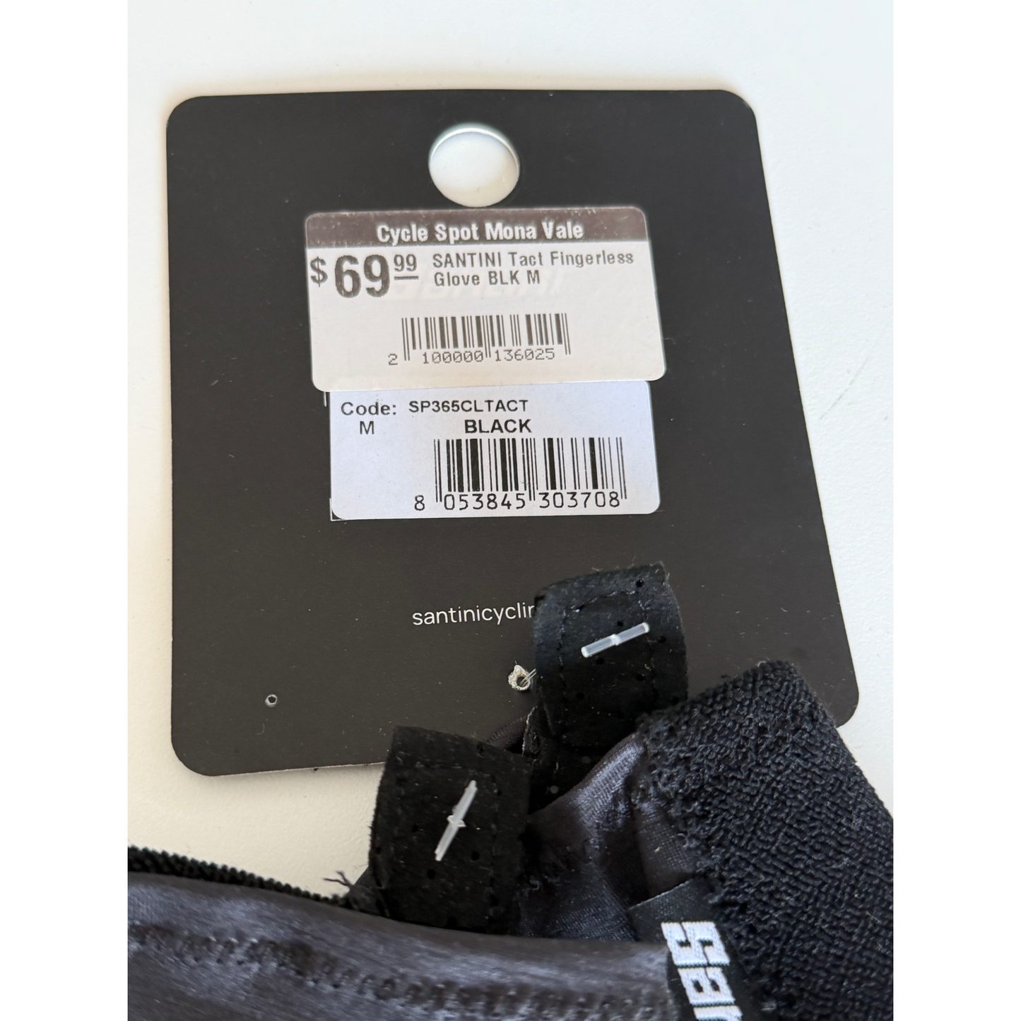 SANTINI Tact Fingerless Gloves