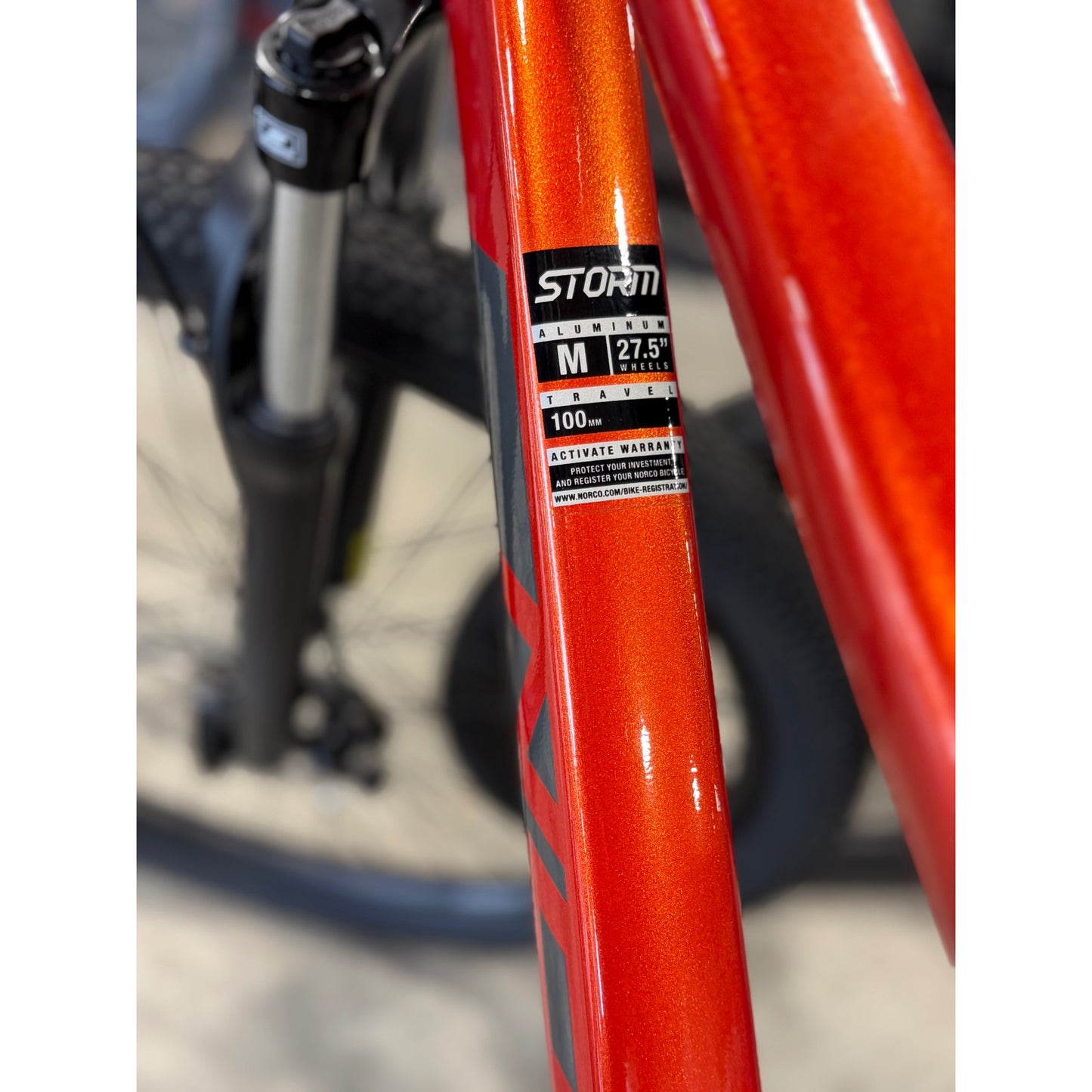 NORCO Storm 5 29'' Mountain Bike Burnt Orange/Charcoal