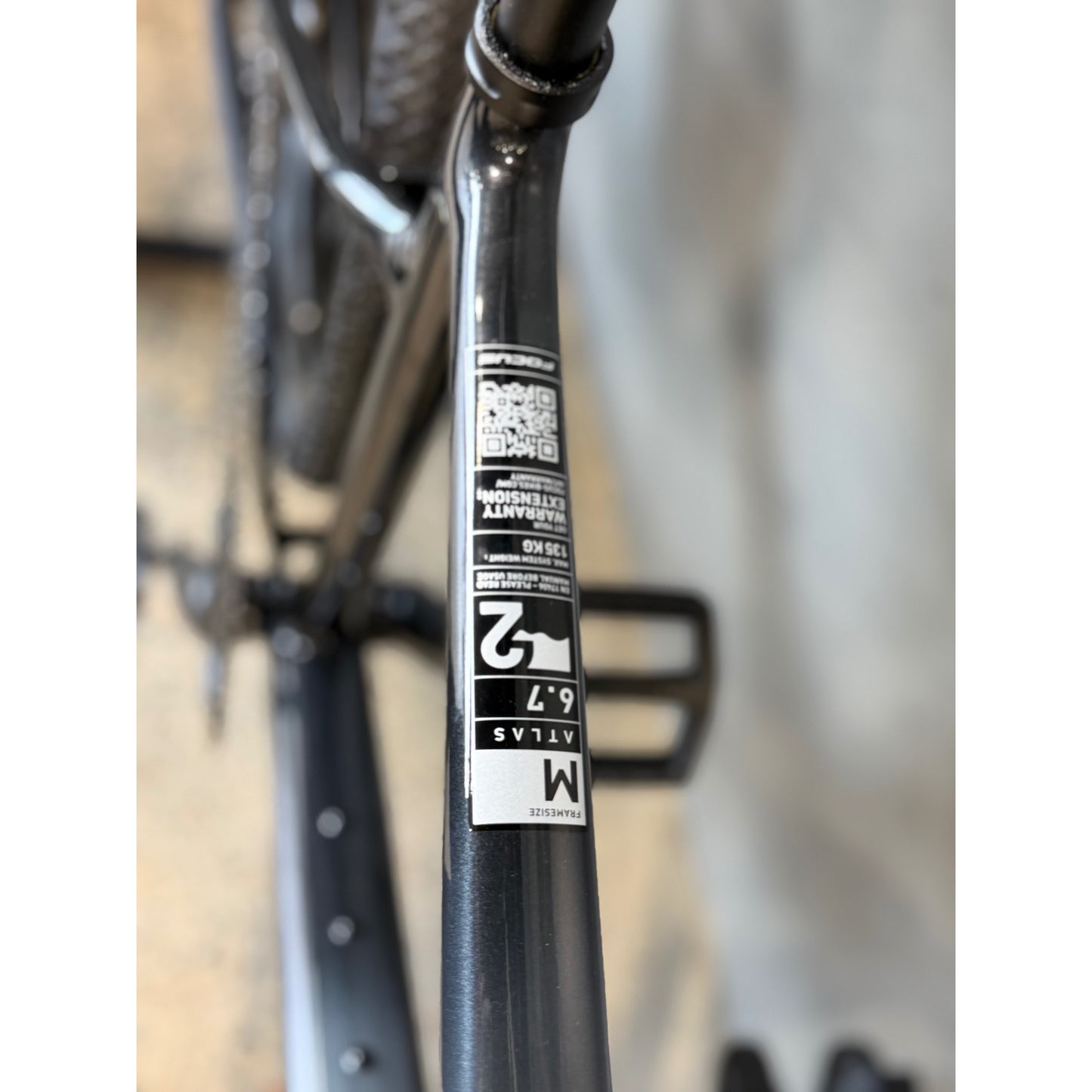 FOCUS Atlas 6.7 Bike Steelgrey Diamondblack Medium