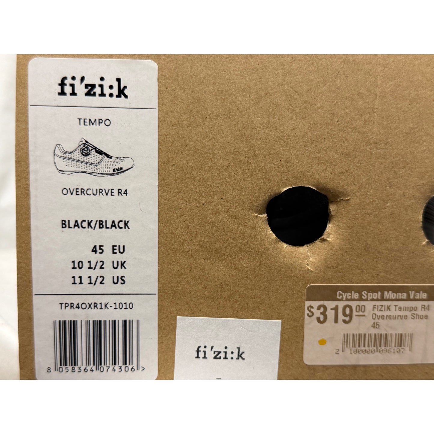 FIZIK Tempo R4 Overcurve Shoe Black