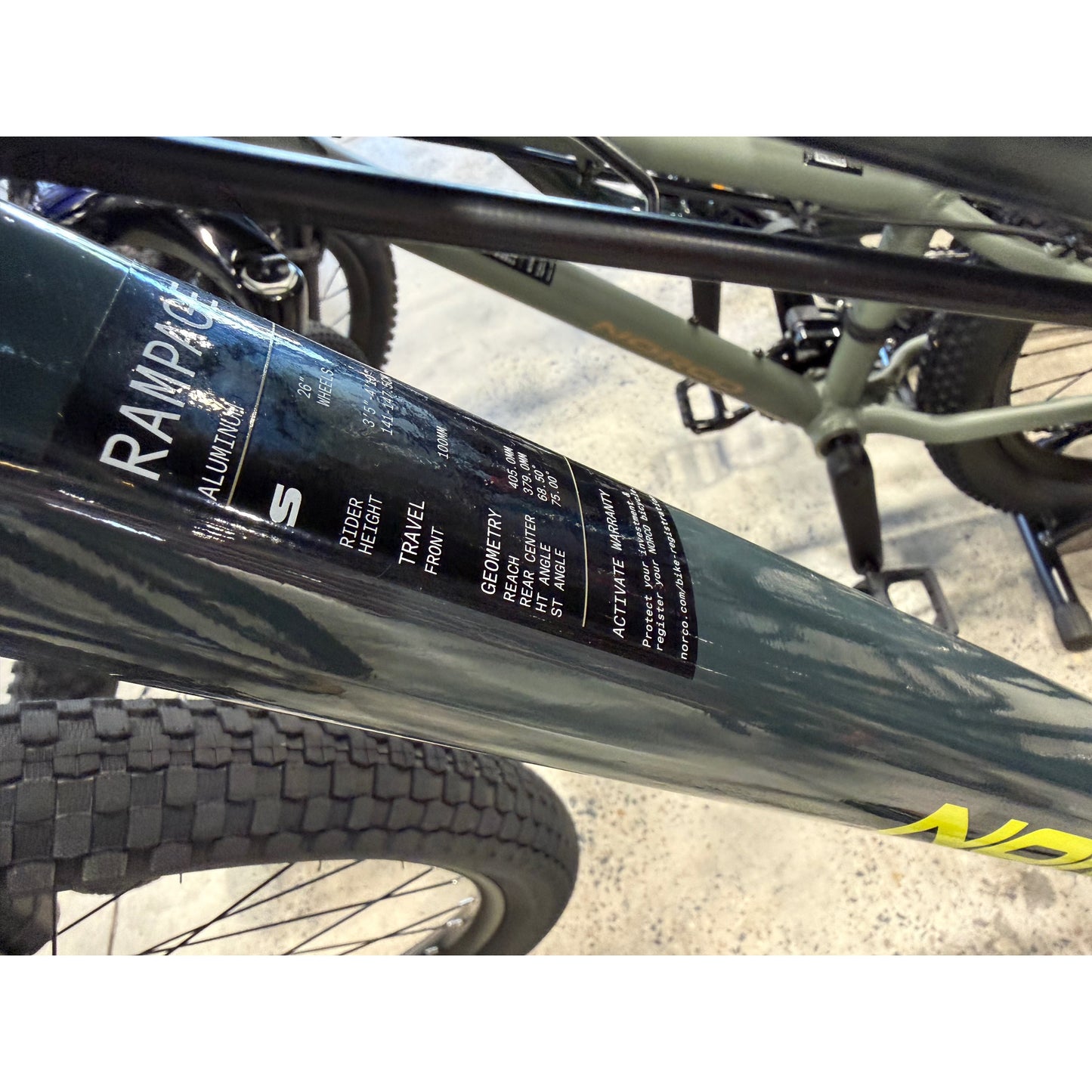 NORCO Rampage 2 Navy Green Small