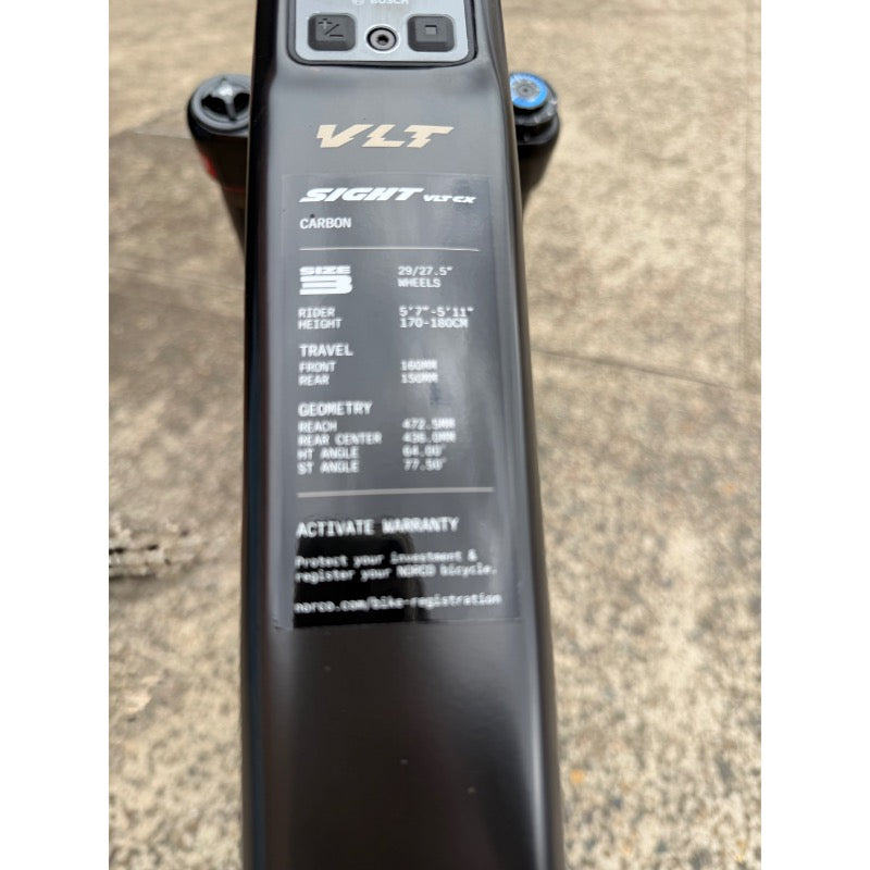 NORCO Sight VLT CX C2 Bike Raw Carbon