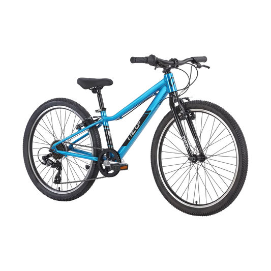 NEO+ 24" 7 Speed Bike Chrome Sky Blue