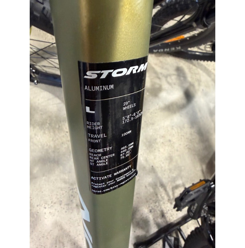 NORCO Storm 29” Bike Green Large