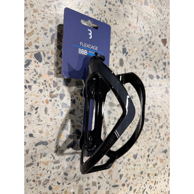 BBB BBC-36 FleXCage Composite Bottle Cage Gloss Black