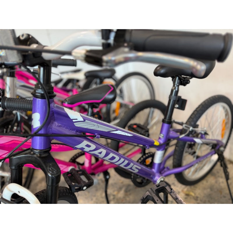 RADIUS Ponyridge AL 20" 6 Speed Bike Lavander/White