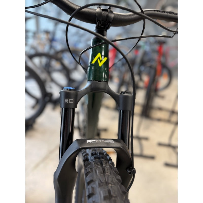 NORCO 2026 Fluid FS Youth 27.5 Bike Dark Metallic Green - PRE ORDER
