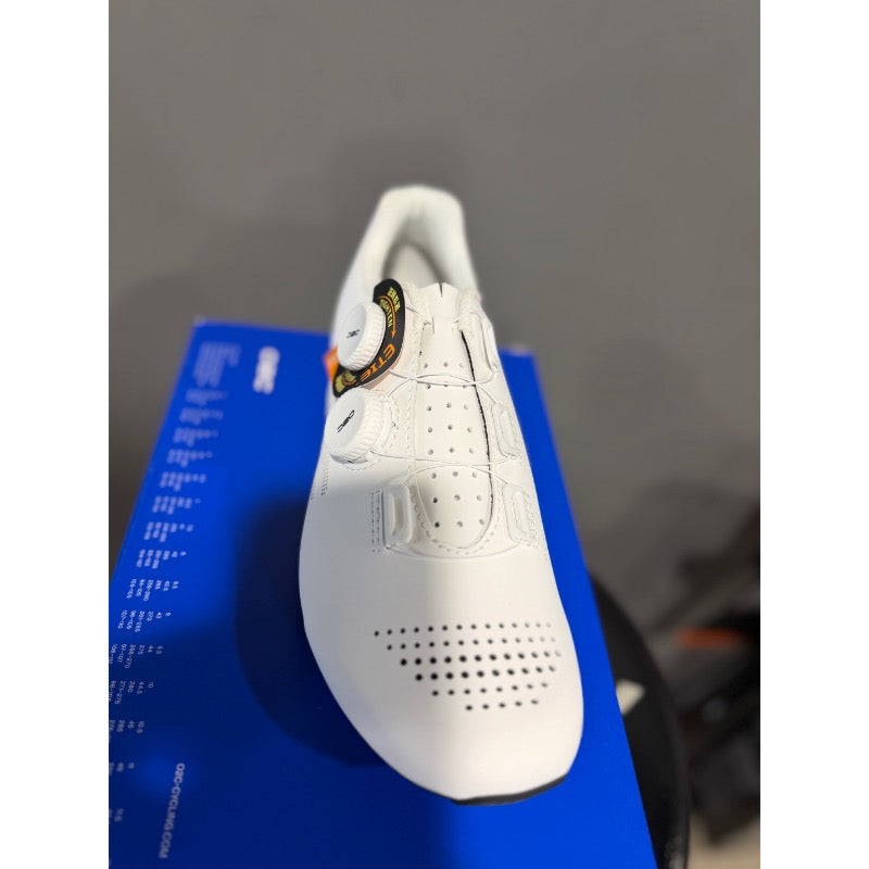 O2C Vector RC1 Carbon Road Cycling Shoes White