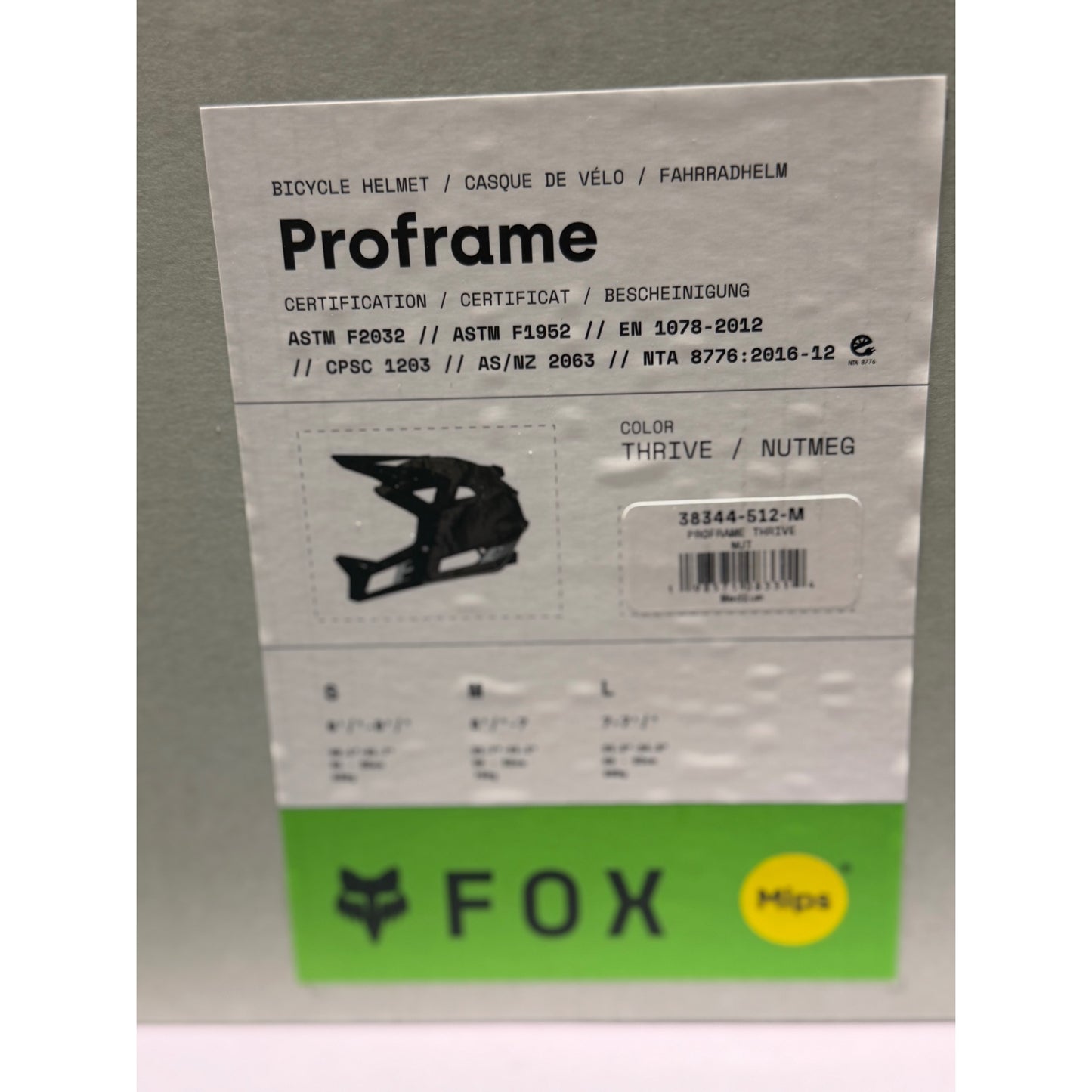 FOX Proframe Helmet