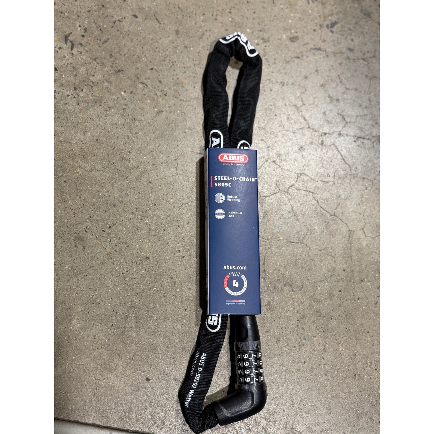 ABUS Chain lock Combo 5805 75cm