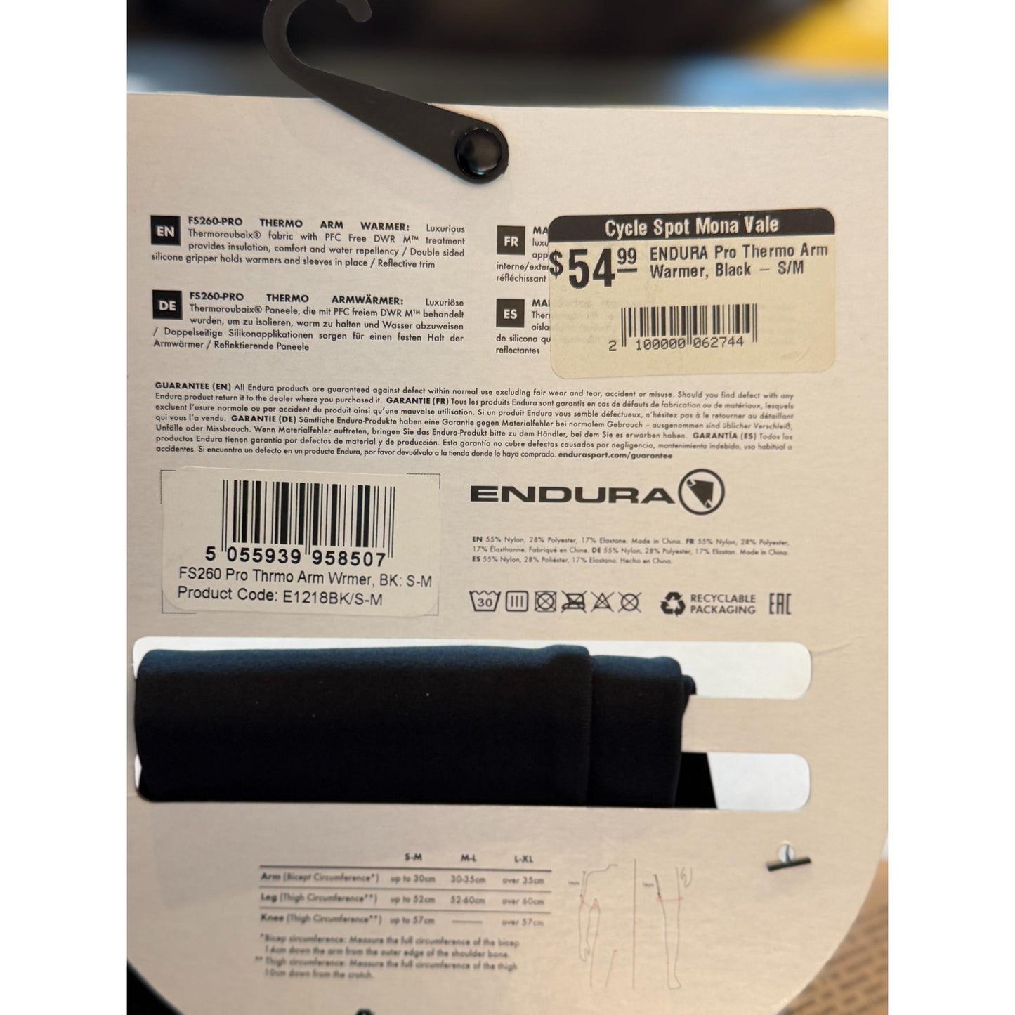 ENDURA FS260 Pro Thermo Arm Warmer
