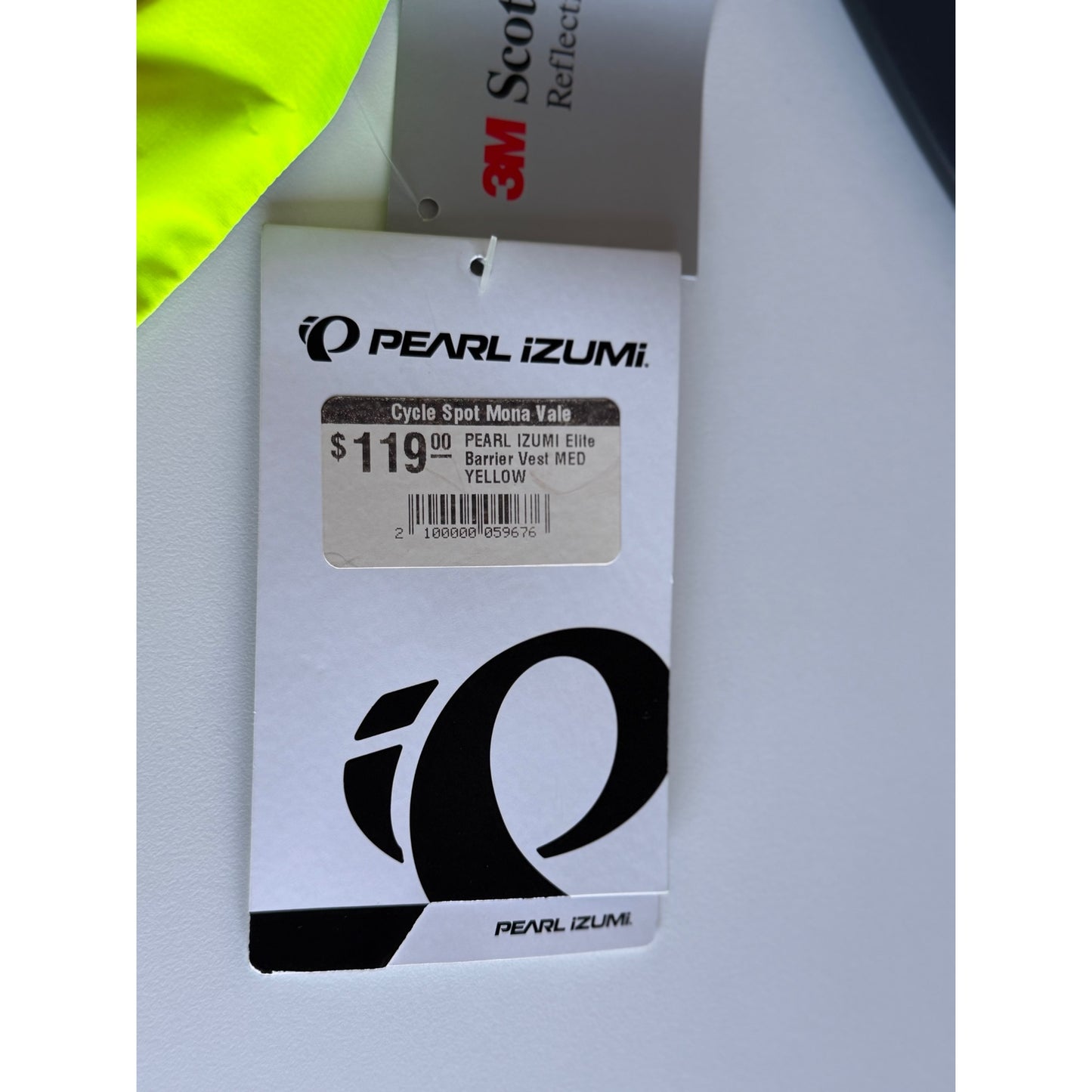 PEARL IZUMI Elite Barrier VEST Yellow