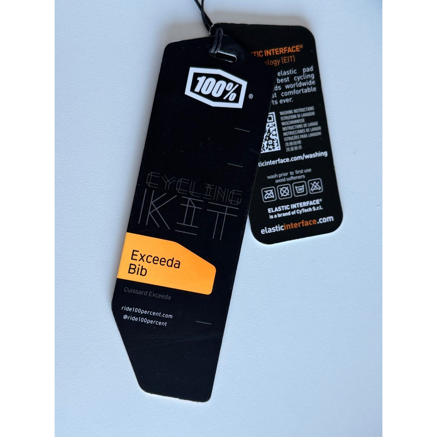 100% Exceeda Bibshort Black