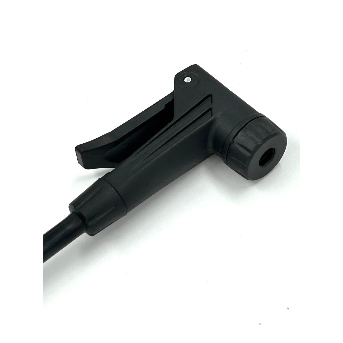JET BLACK Good Fella 2.0 Top Mounted Gauge Steel Floor Pump With Smart Head