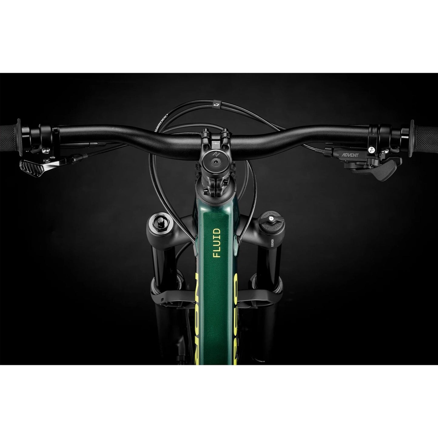 NORCO 2026 Fluid FS Youth 24 Bike Dark Metallic Green